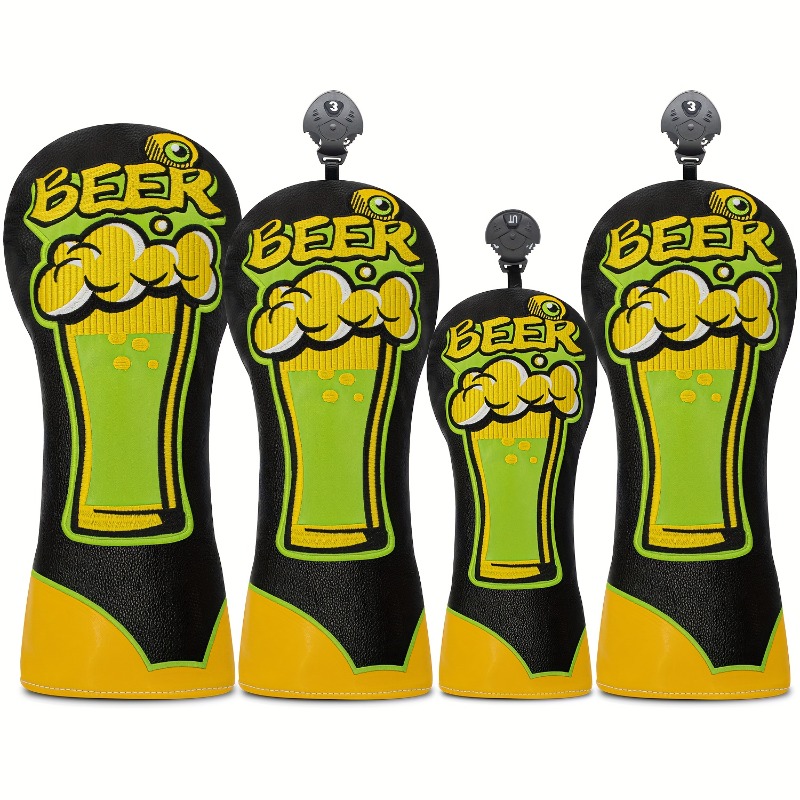 Beer & Wine Downtown - Чехол для головки клюшки для гольфа