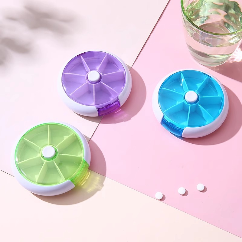 Cocktail Shaker Set - Портативный вращающийся органайзер для таблеток (1