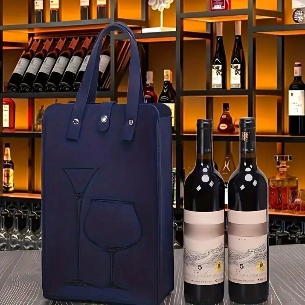 Wine & Beer Unlimited Spirits - Высококачественная войлочная сумка для красного вина