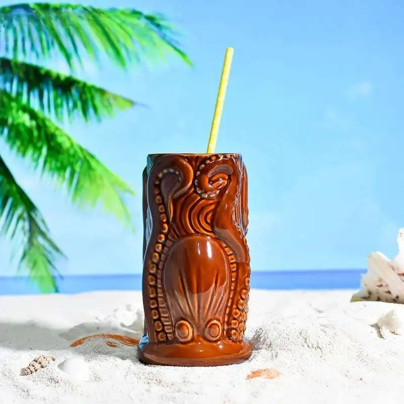 Wine Beer Mixed Drinks - TIKI Бар Коктейльная чашка Гавайи Тропик