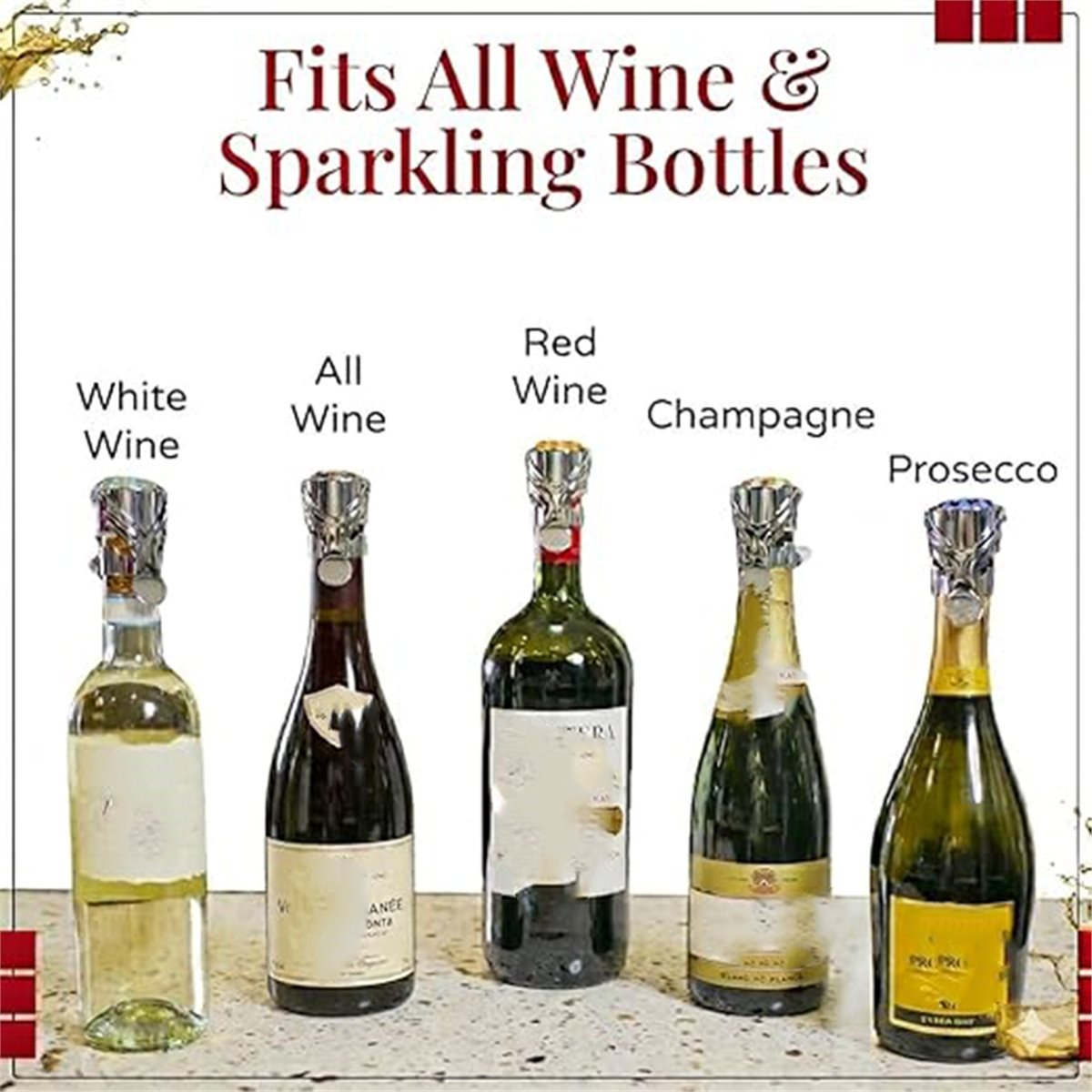 (A02R) Набор из 2 пробок для в – обзор и цена Wine & Beer Unlimited Spirits