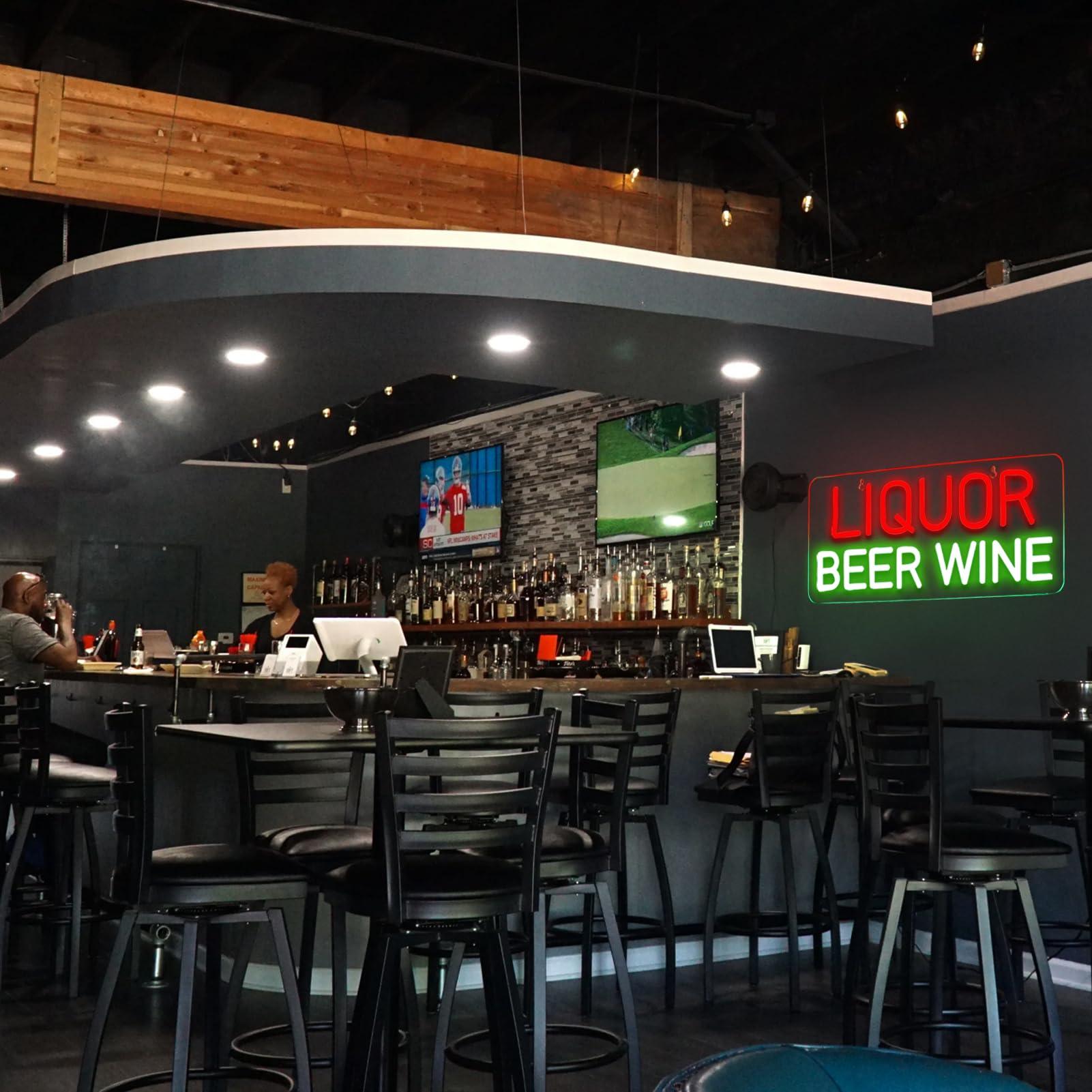 Неоновые вывески для декора ст – обзор и цена Wine Beer Store